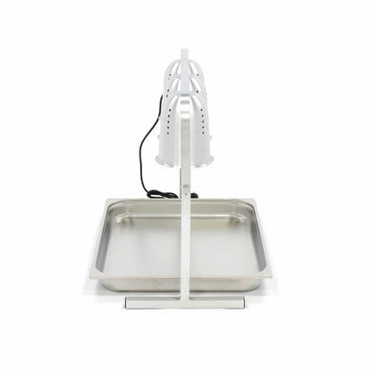 Heating Lamp with 3 Lamps - incl 3 Lamps and 1 x 2/1 GN container - RVSVoordeel
