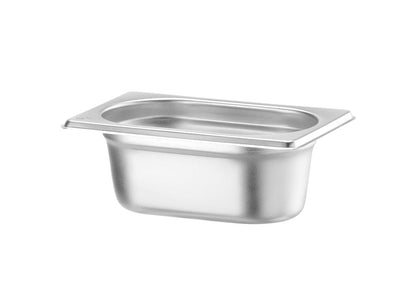 Hendi Gastronorm Container 1/9 GN - Budget Line - Stainless Steel - RVSVoordeel