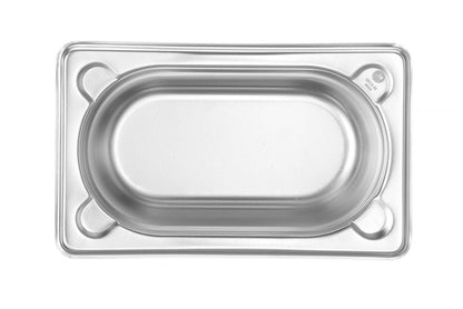 Hendi Gastronorm Container 1/9 GN - Kitchen Line - Stainless Steel - RVSVoordeel