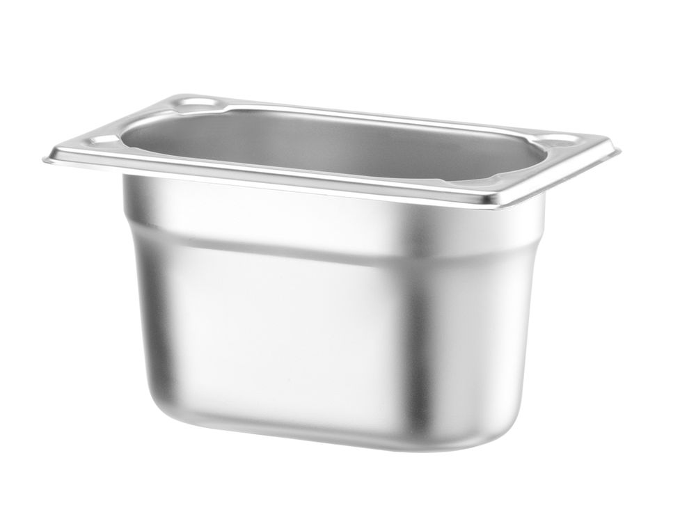 Hendi Gastronorm Container 1/9 GN - Kitchen Line - Stainless Steel - RVSVoordeel
