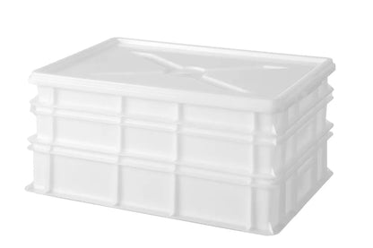 Hendi Pizza Dough Box 60x40cm - Stackable - RVSVoordeel