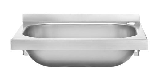 Hendi Stainless Steel Sink - 40 cm Width - 1 pre - drilled tap hole - RVSVoordeel