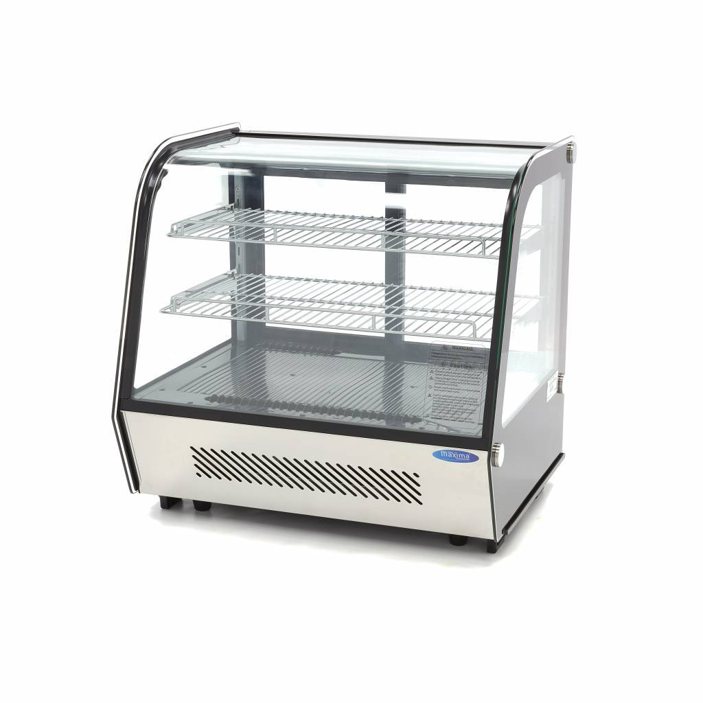 Maxima Display Fridge - 120L - 70cm - Rear Sliding Doors