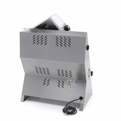 Maxima Automatic Dough Roller 40 cm - Double Roller - Built - in Timer - RVSVoordeel