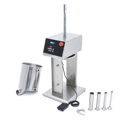 Maxima Automatic Sausage Filler 10L - Digital Display - incl 4 Filling Tubes - RVSVoordeel