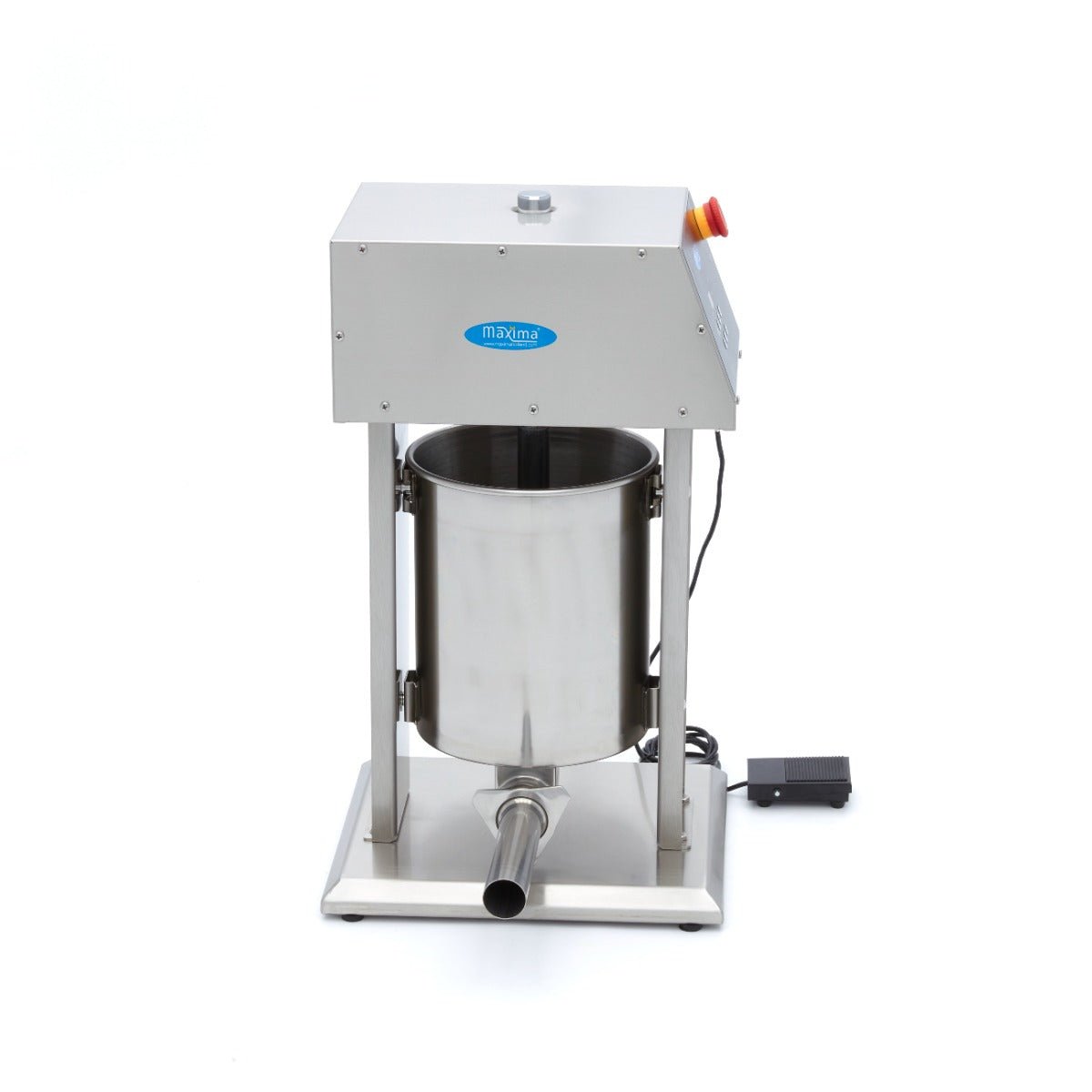 Maxima Automatic Sausage Filler 10L - Digital Display - incl 4 Filling Tubes - RVSVoordeel