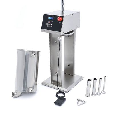 Maxima Automatic Sausage Filler 15L - Digital Display - incl 4 Filling Tubes - RVSVoordeel