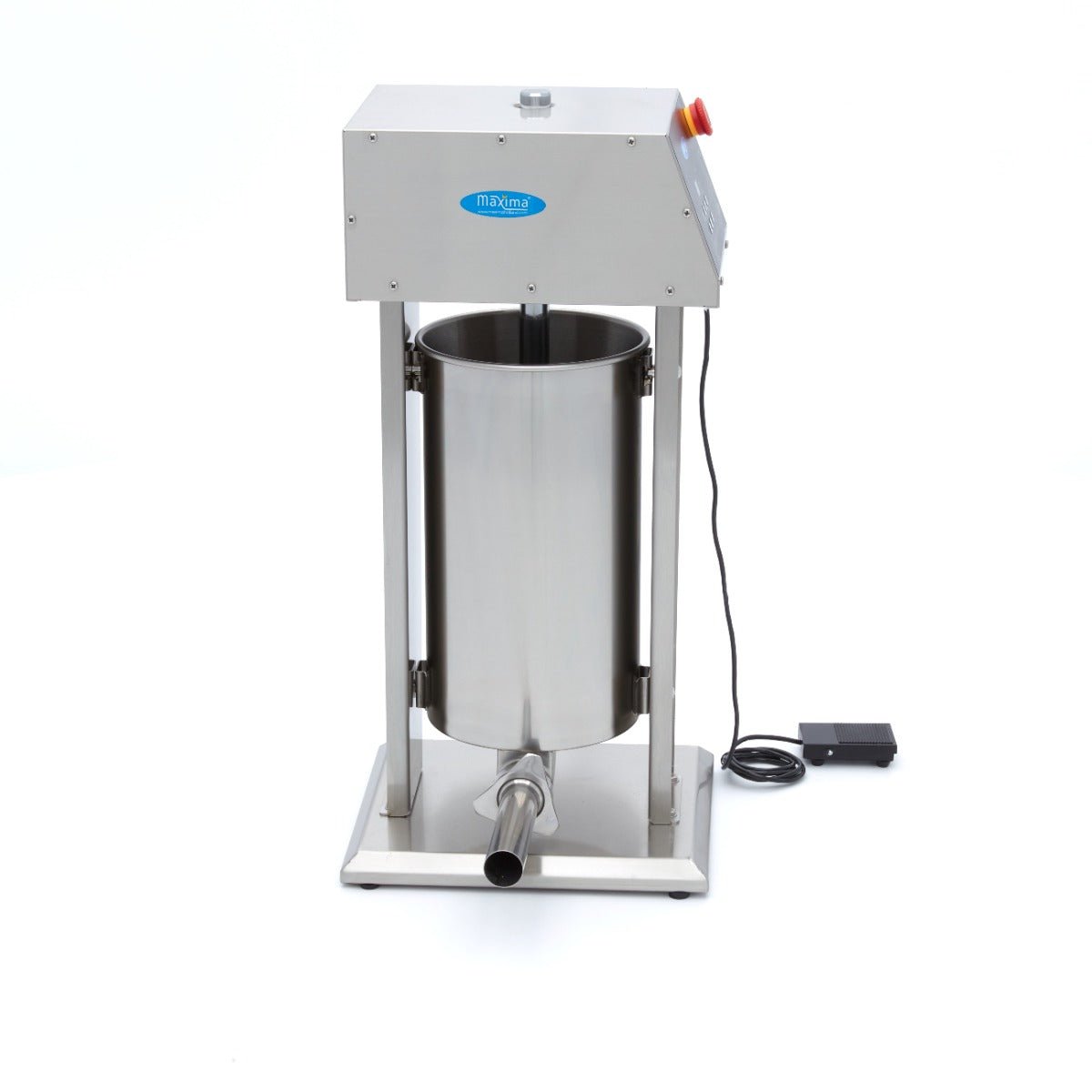 Maxima Automatic Sausage Filler 15L - Digital Display - incl 4 Filling Tubes - RVSVoordeel