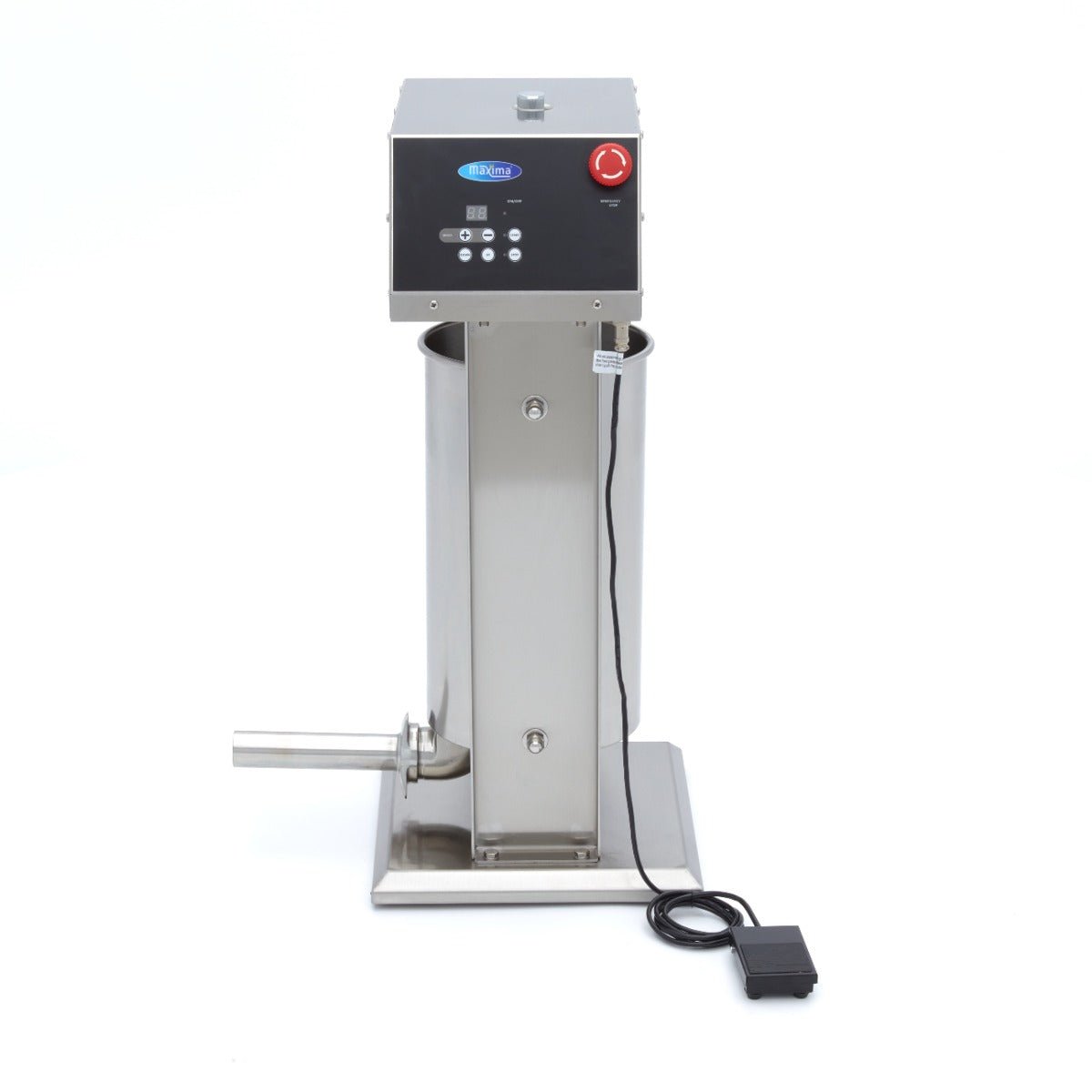 Maxima Automatic Sausage Filler 15L - Digital Display - incl 4 Filling Tubes - RVSVoordeel