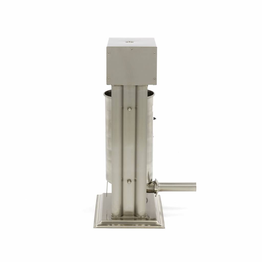 Maxima Automatic Sausage Filler 15L - Standing Model - incl 4 Filling Tubes - RVSVoordeel