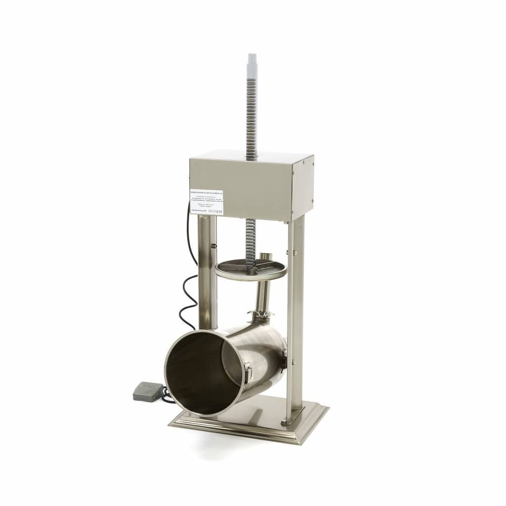Maxima Automatic Sausage Filler 15L - Standing Model - incl 4 Filling Tubes - RVSVoordeel