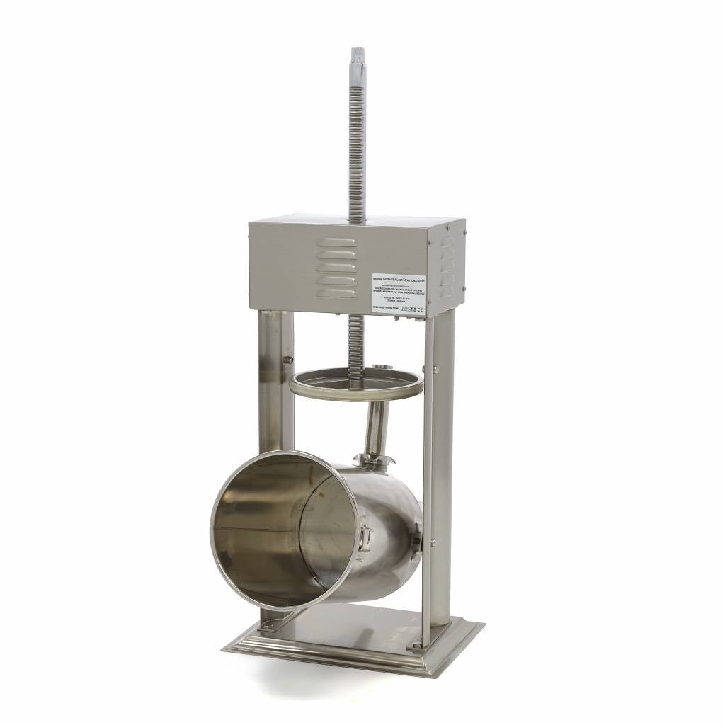 Maxima Automatic Sausage Filler 20L - Standing Model - incl 4 Filling Tubes - RVSVoordeel