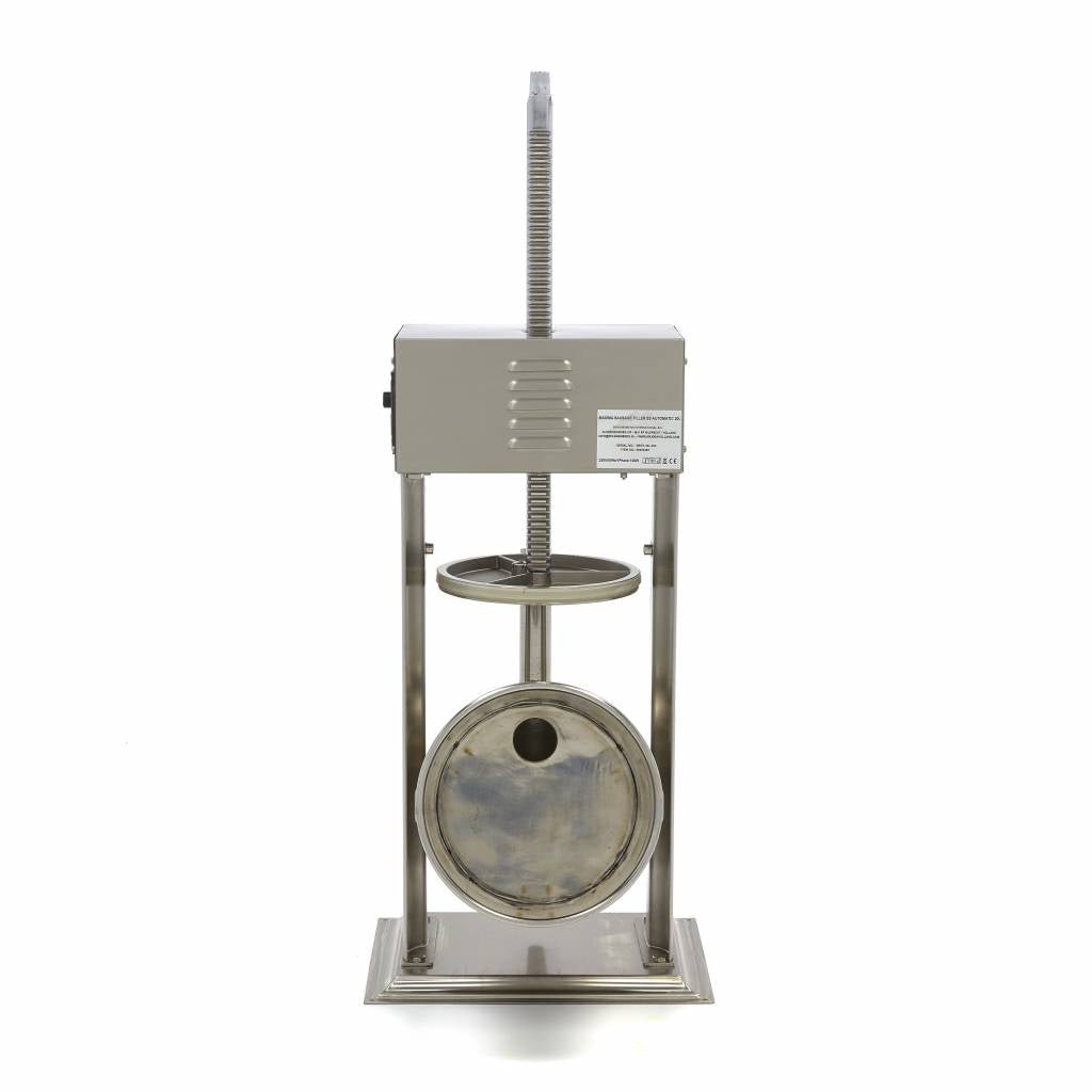 Maxima Automatic Sausage Filler 20L - Standing Model - incl 4 Filling Tubes - RVSVoordeel