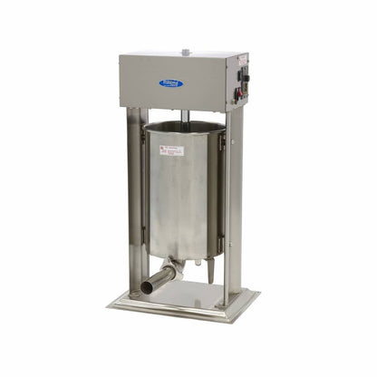 Maxima Automatic Sausage Filler 20L - Standing Model - incl 4 Filling Tubes - RVSVoordeel