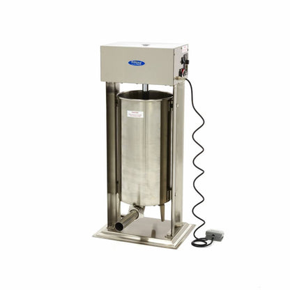 Maxima Automatic Sausage Filler 25L - Standing Model - incl 4 Filling Tubes - RVSVoordeel