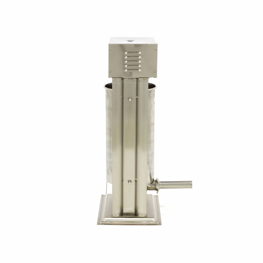 Maxima Automatic Sausage Filler 25L - Standing Model - incl 4 Filling Tubes - RVSVoordeel