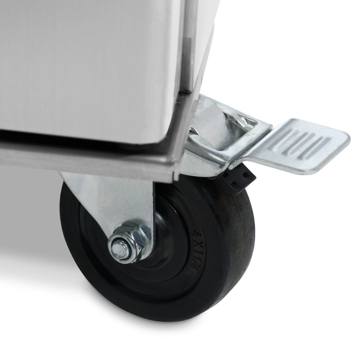 Maxima Bakery Fridge 800L on Wheels - Adjustable Shelves - Fits 60 x 40cm - RVSVoordeel