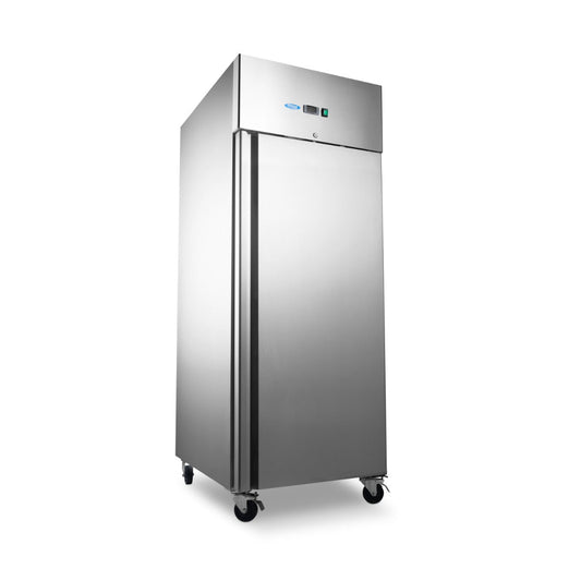 Maxima Bakery Fridge 800L on Wheels - Adjustable Shelves - Fits 60 x 40cm - RVSVoordeel
