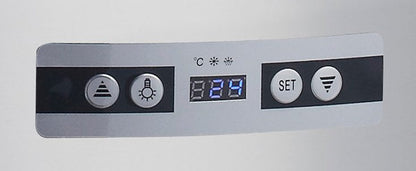 Maxima Gebaksvitrine - 100 L - 48 cm - Rond
