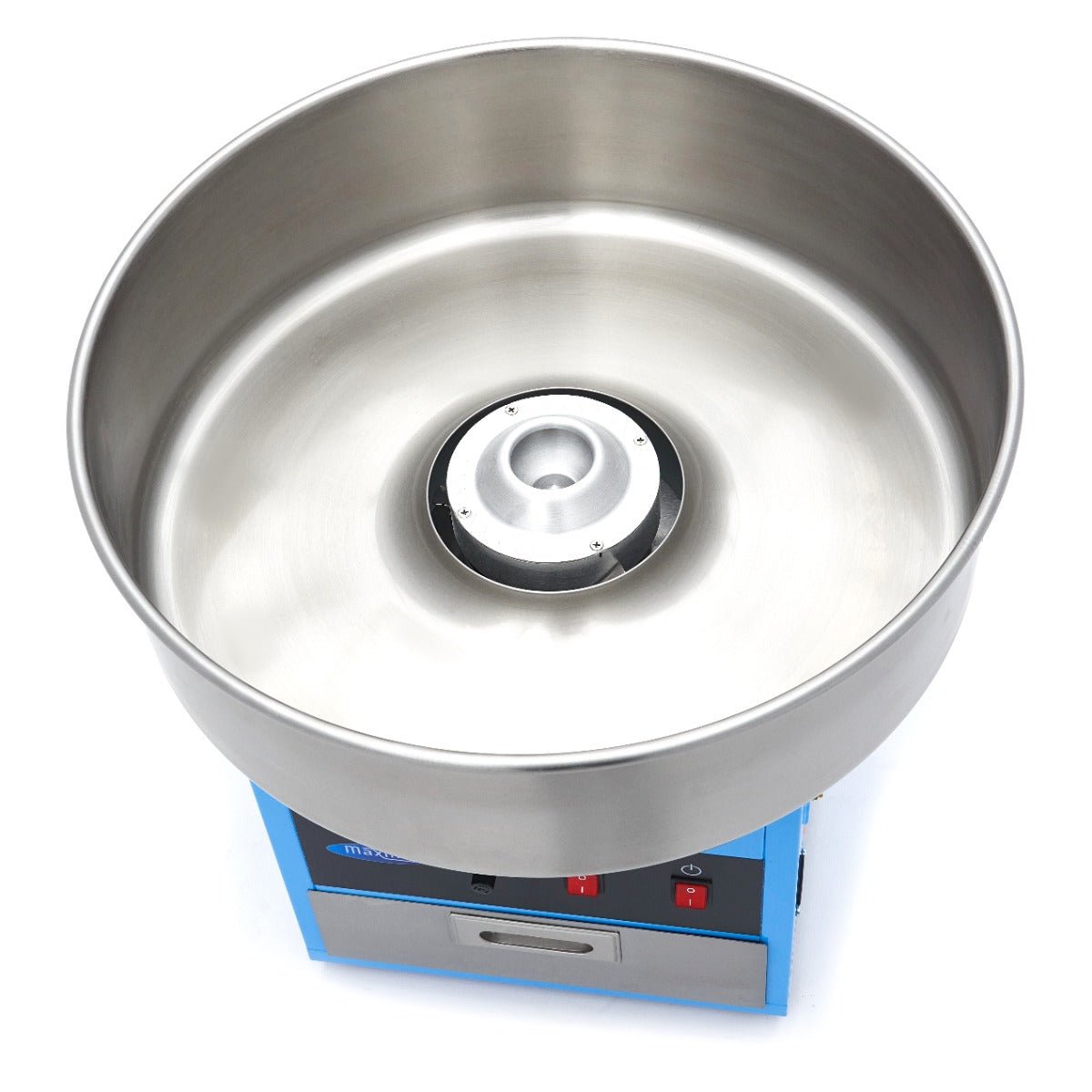 Maxima Candy Floss Machine – Ø 52cm - Blue - RVSVoordeel