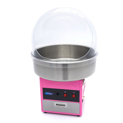 Maxima Candy Floss Machine – Ø 52cm - Cover - RVSVoordeel