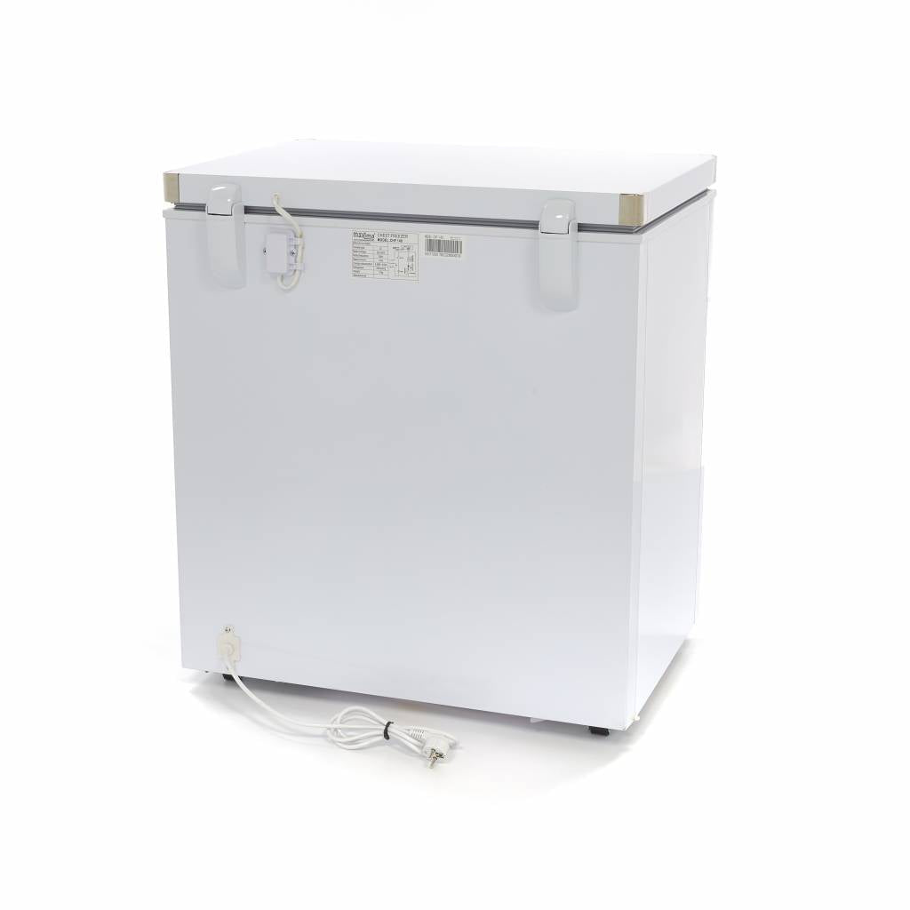 Maxima Chest Freezer 140L - 2 Wheels - Compact - RVSVoordeel