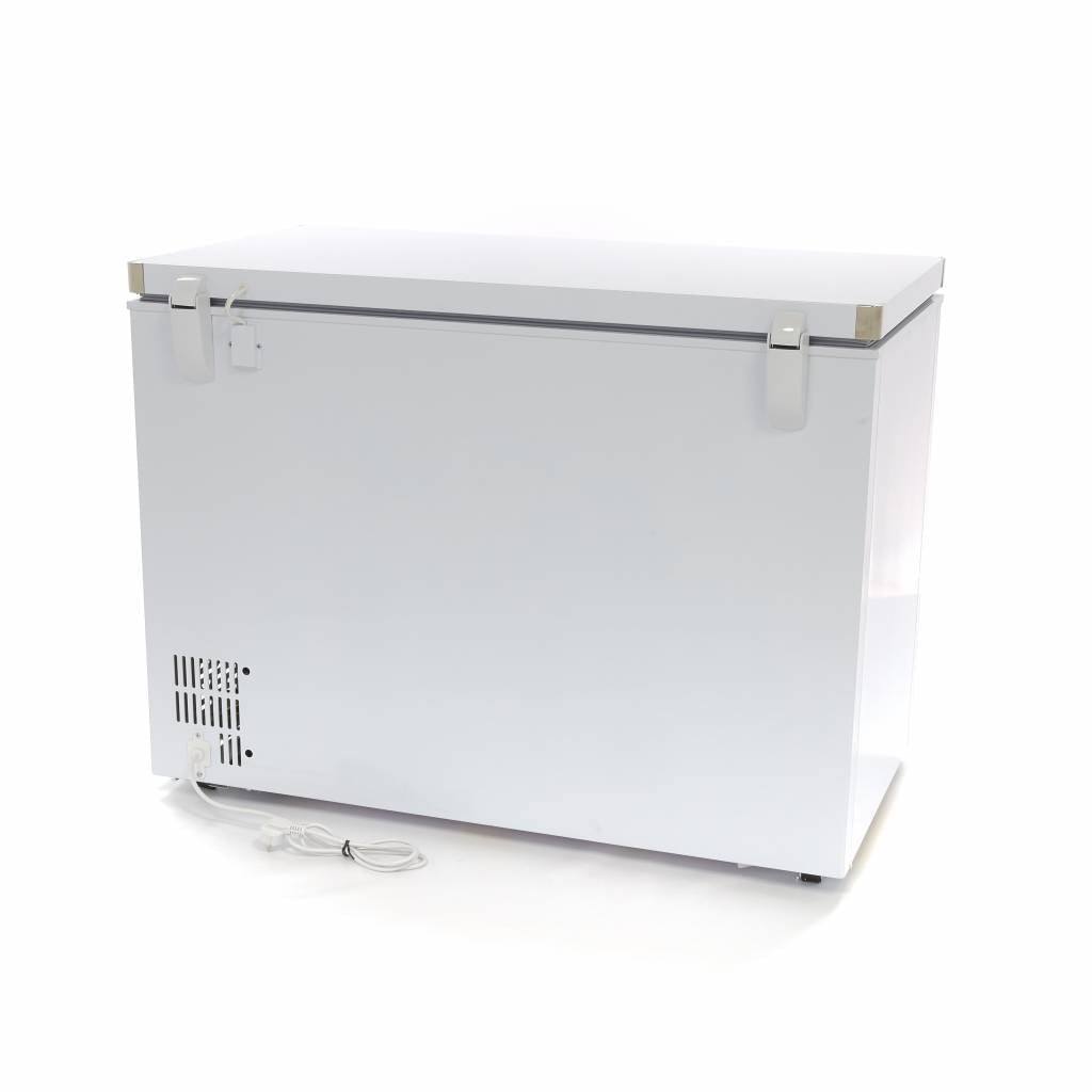 Maxima Chest Freezer 282L - 2 Wheels - incl Hanging Basket - RVSVoordeel