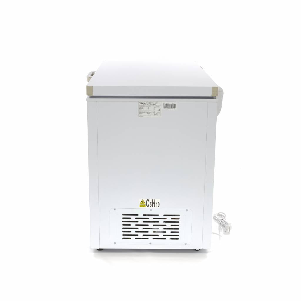 Maxima Chest Freezer 282L - 2 Wheels - incl Hanging Basket - RVSVoordeel