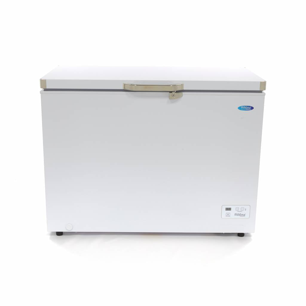 Maxima Chest Freezer 282L - 2 Wheels - incl Hanging Basket - RVSVoordeel