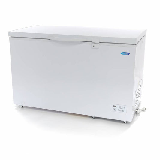 Maxima Chest Freezer 345L - on Wheels - incl Hanging Basket - RVSVoordeel