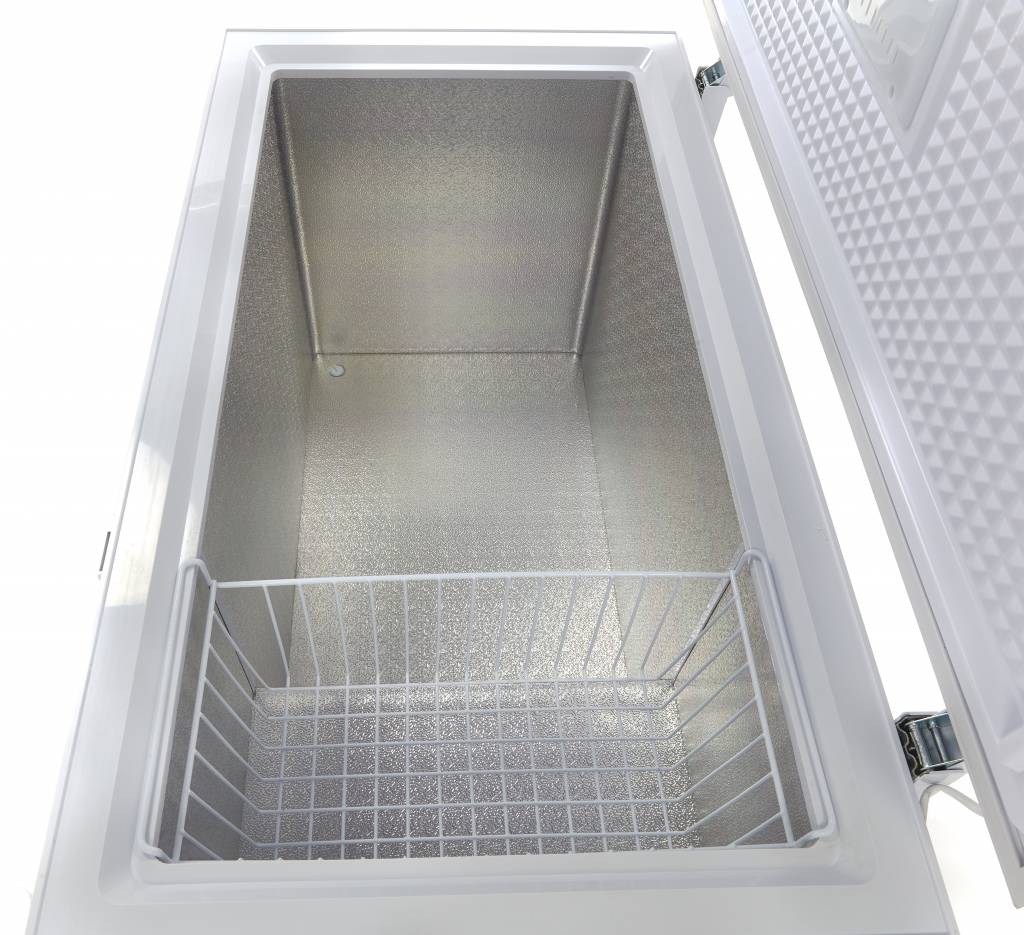 Maxima Chest Freezer 345L - on Wheels - incl Hanging Basket - RVSVoordeel