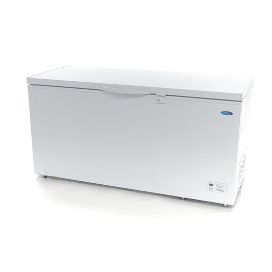 Maxima Chest Freezer 488L - on Wheels - incl Hanging Basket - RVSVoordeel