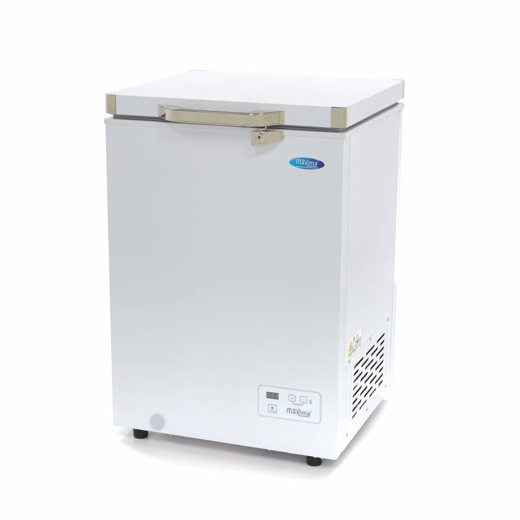 Maxima Chest Freezer 93L - 2 Wheels - Compact - RVSVoordeel