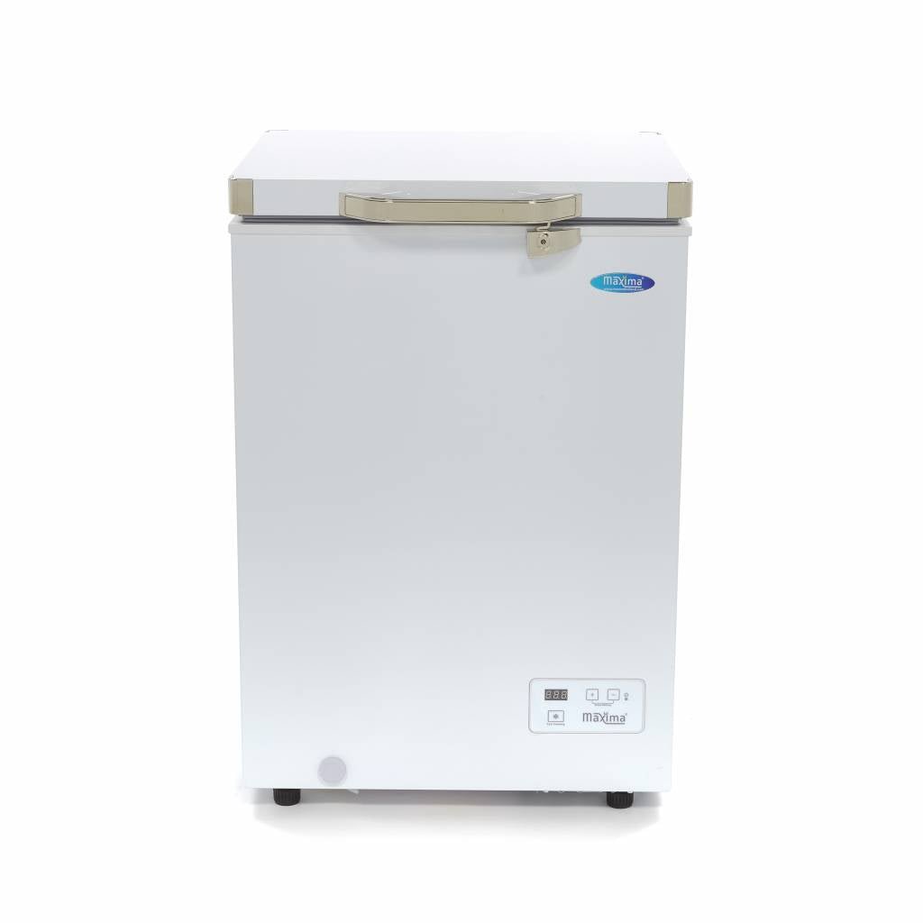 Maxima Chest Freezer 93L - 2 Wheels - Compact - RVSVoordeel