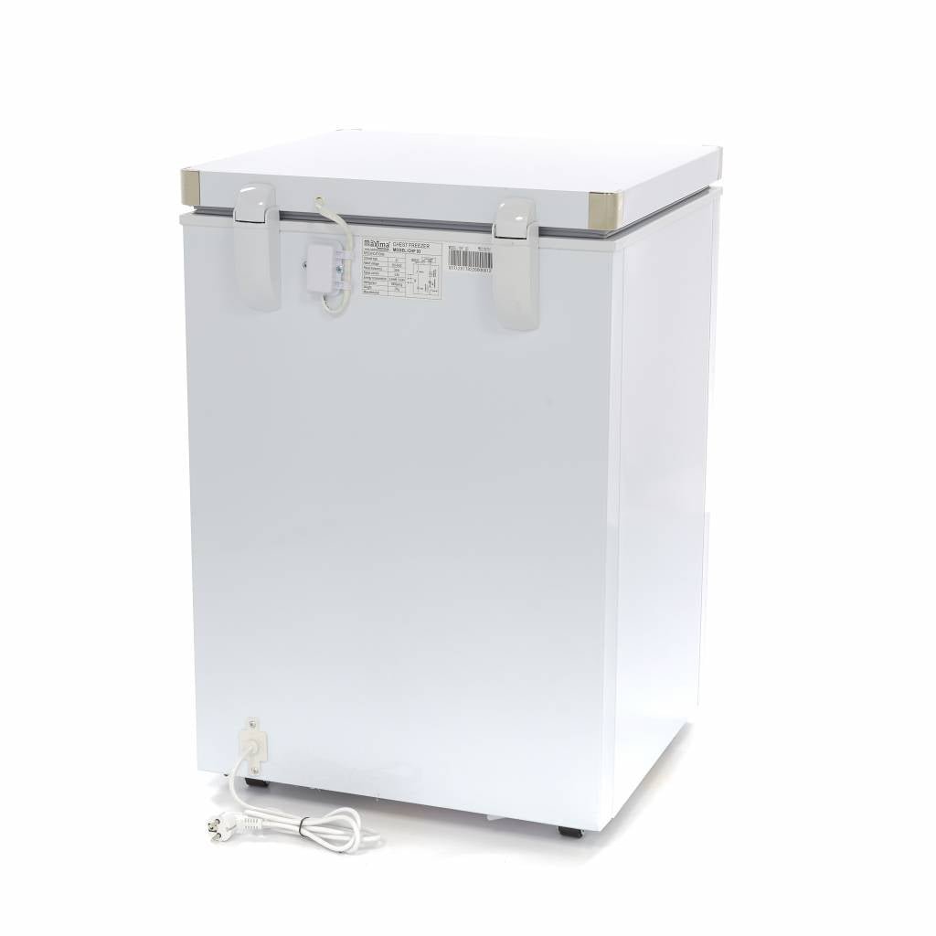 Maxima Chest Freezer 93L - 2 Wheels - Compact - RVSVoordeel