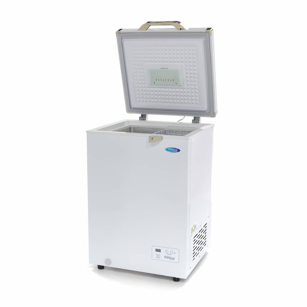 Maxima Chest Freezer 93L - 2 Wheels - Compact - RVSVoordeel