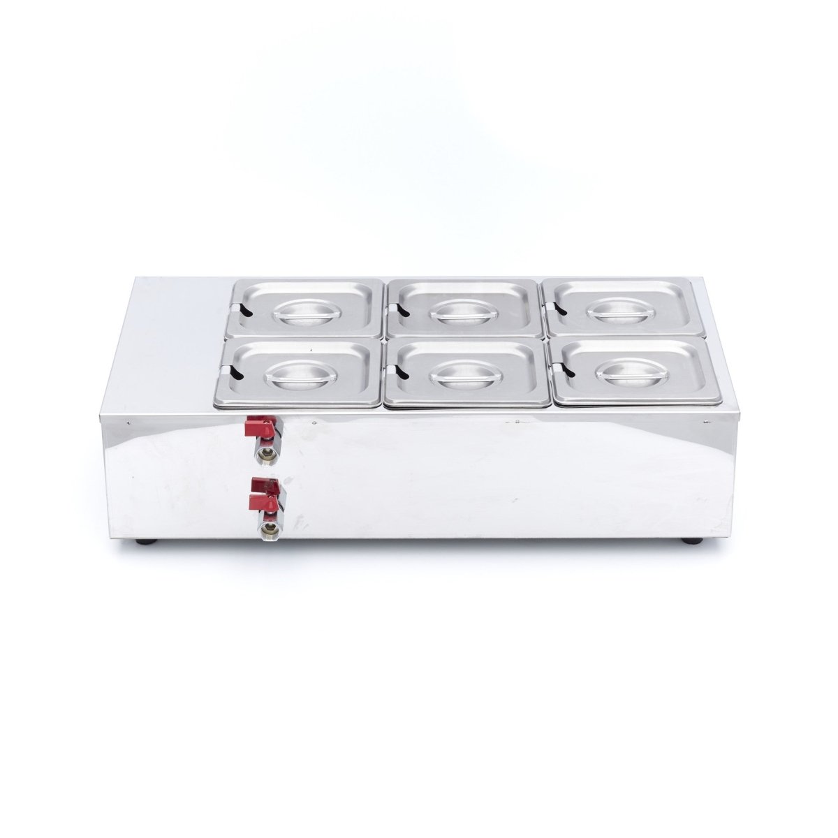 Maxima Chocolate Melter - 6 x 1/6 GN 10cm - RVSVoordeel