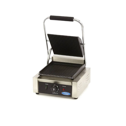 Maxima Contact Grill 22cm Grooved - Single Grill Plate - RVSVoordeel