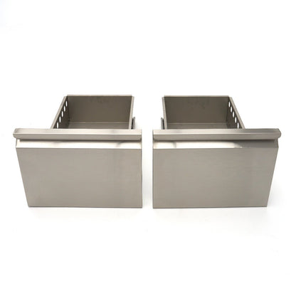 Maxima Counter Fridge on Wheels - Set of 2 Drawers - RVSVoordeel