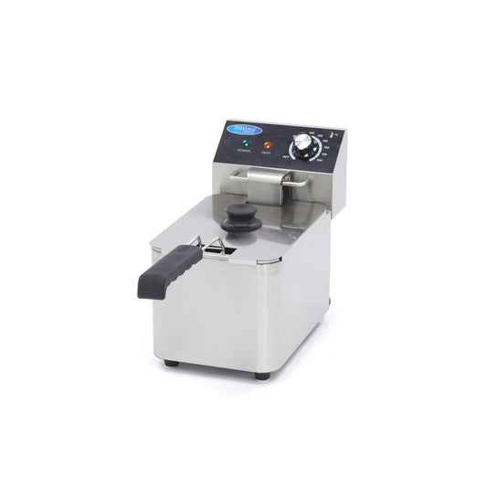 Maxima Deep Fryer - 4L - 1 Basket - up to 0,8kg of Fries - RVSVoordeel