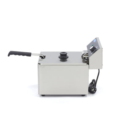 Maxima Deep Fryer - 8L - 1 Basket - up to 1,4kg of Fries - RVSVoordeel