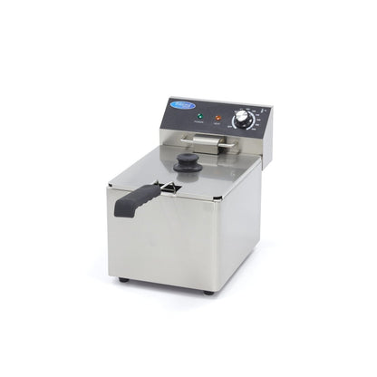 Maxima Deep Fryer - 8L - 1 Basket - up to 1,4kg of Fries - RVSVoordeel