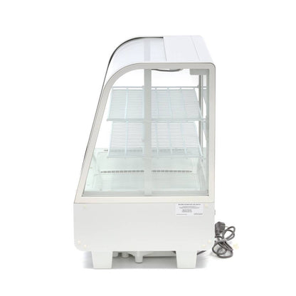 Maxima Display Fridge - 100L - 68cm - White - RVSVoordeel