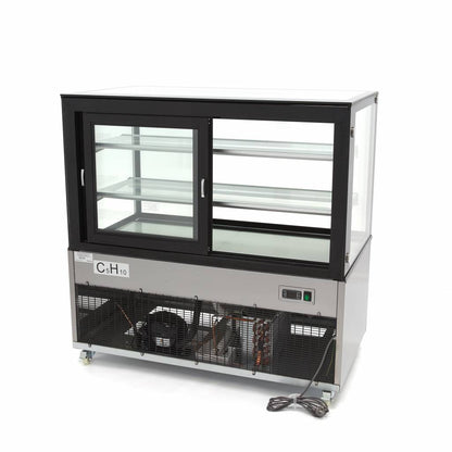 Maxima Display Fridge - 300L - 92cm - RVSVoordeel