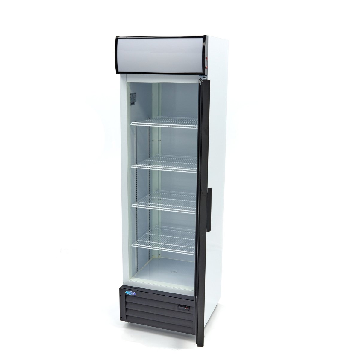 Maxima Display Fridge 360L - 4 Adjustable Shelves - White - RVSVoordeel