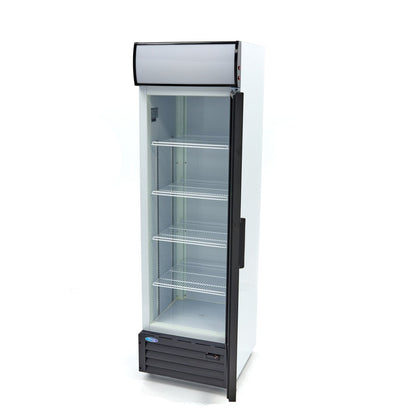 Maxima Display Fridge 360L - 4 Adjustable Shelves - White - RVSVoordeel
