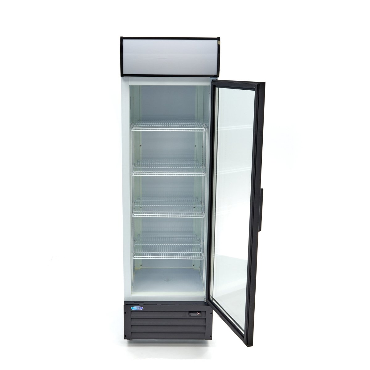 Maxima Display Fridge 360L - 4 Adjustable Shelves - White - RVSVoordeel