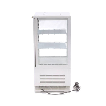 Maxima Display Fridge - 58L - 43cm - White - RVSVoordeel