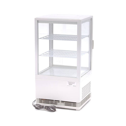 Maxima Display Fridge - 58L - 43cm - White - RVSVoordeel