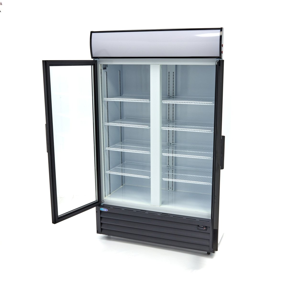 Maxima Display Fridge 700L - 8 Adjustable Shelves - White - RVSVoordeel